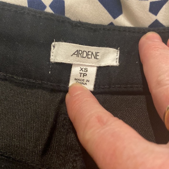 Jeans shorts,  black. Size XS - Picture 5 of 7